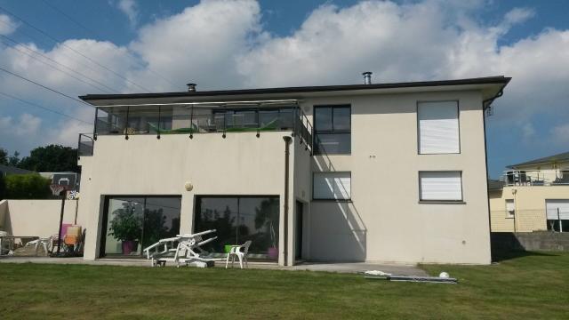 Après nettoyage de façade par drone